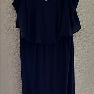 Elegant Navy Dress